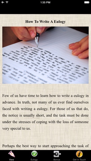 How To Write A Eulogy(圖1)-速報App