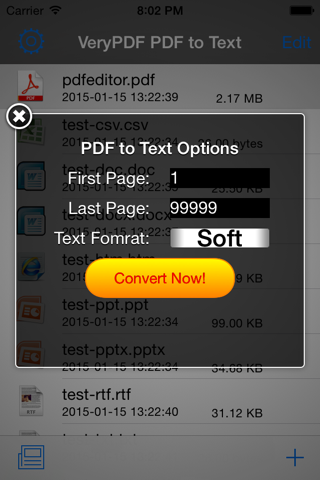 VeryPDF PDF to Text screenshot 3