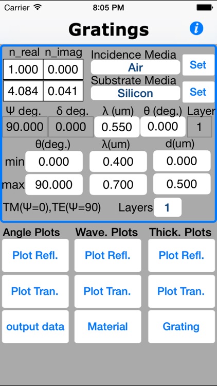 Gratings screenshot-3