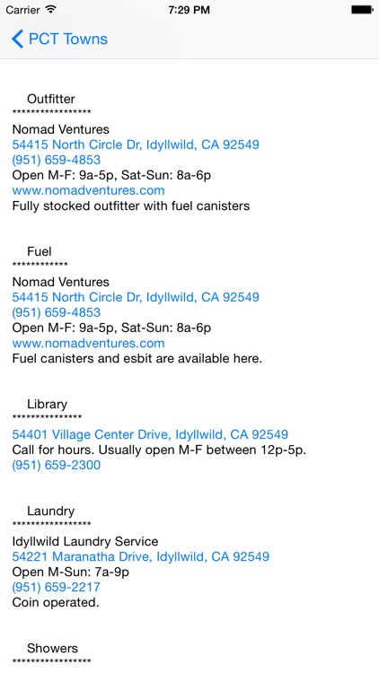 Pacific Crest Trail SoCal Towns screenshot-3