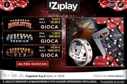 iZiplay Roulette screenshot 4