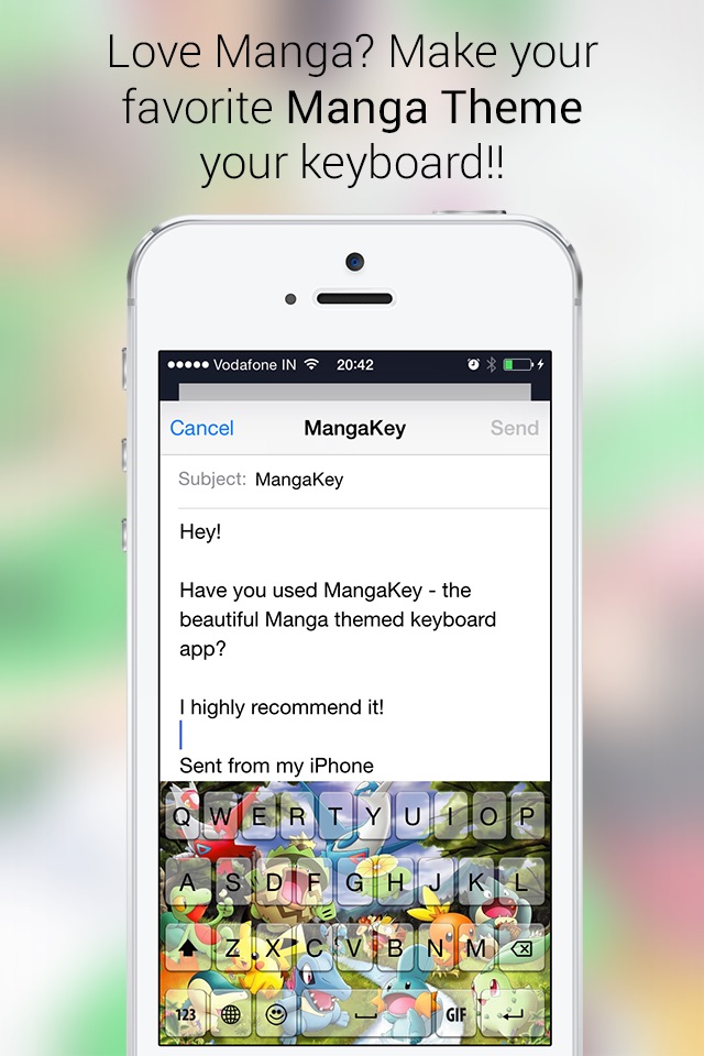 MangaKey Anime and Manga Keyboard for Otaku - Themes GIFs Stickers on the  App Store