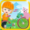 Ride Elsa's Bike - Kids School Bicycle Fun Adventure