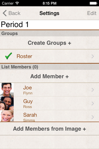 GroupMaker screenshot 4