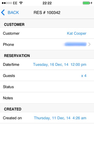 e-Restaurant Mobile screenshot 3