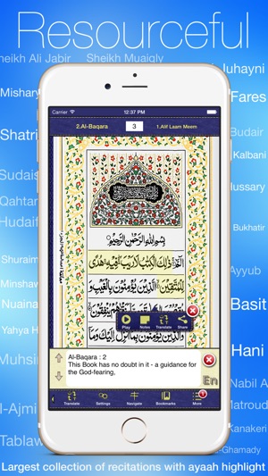 Quran Kareem HD for iPhone(圖1)-速報App