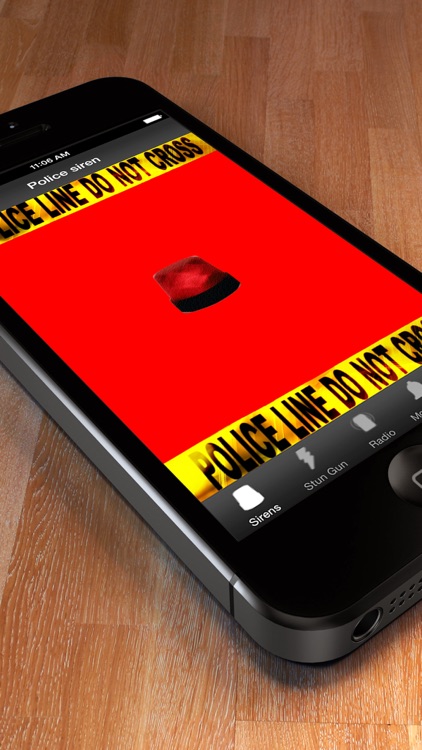 Police alarm - Motion Alarm, Sirens & Stun Gun Simulator