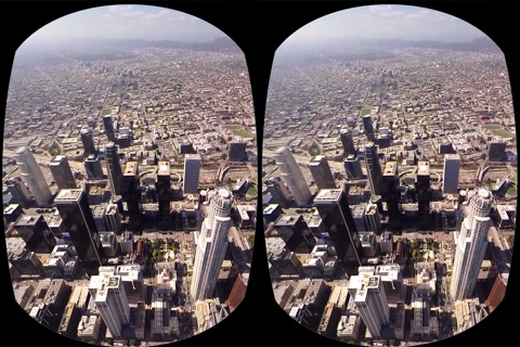 VR Virtual Reality Helicopter Flight Los Angeles screenshot 2