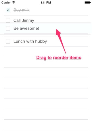 Quiklist - Simplest to-do list screenshot 3