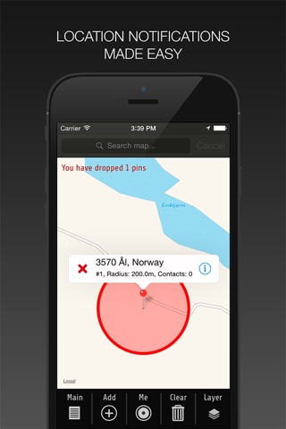 Zonifier - GPS Notifications Made Easy! screenshot 2