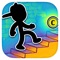 Stickman Stairs - Let Him Jump and Dismount