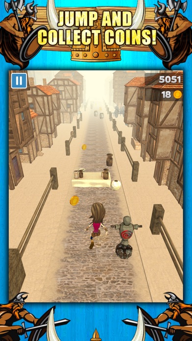 How to cancel & delete 3D Viking Run Infinite Runner Game with Endless Racing by Parkour Fun Games FREE from iphone & ipad 3