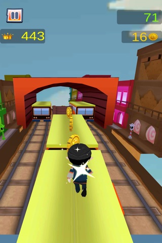 Subway Train Runner 3D - Become hipster and run this town! screenshot 4
