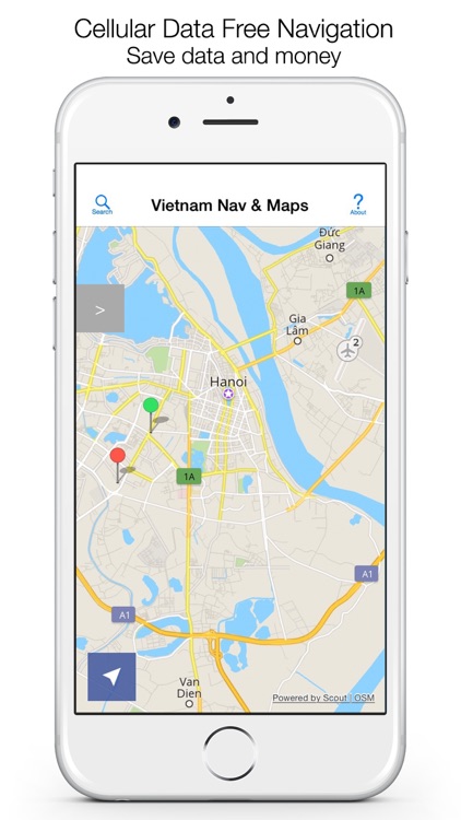 Vietnam Offline Maps & Offline Navigation screenshot-0