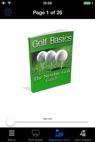 Beginners Golf:A guide to learning Golf for Newbies screenshot 2