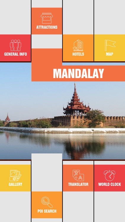 Mandalay City Offline Travel Guide
