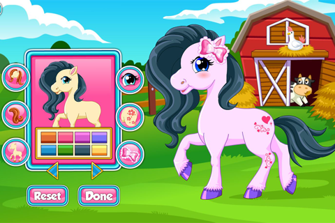 Pony Hair Salon Games and Dress Up screenshot 4