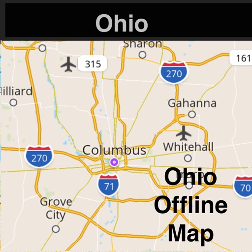 Ohio Offline Map with Real Time Traffic Cameras Pro icon