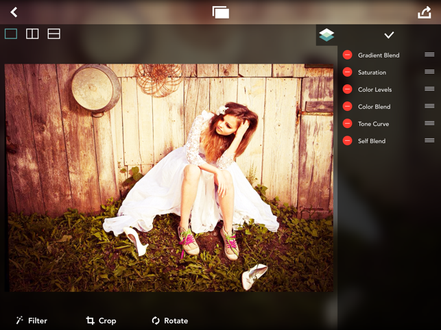 ‎FDesign - Design Your Own Photo Effects With Layers. Screenshot