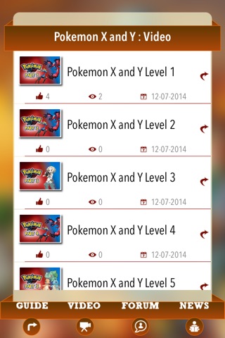 Guide for Pokemon X and Y - Video,Forum & News screenshot 3