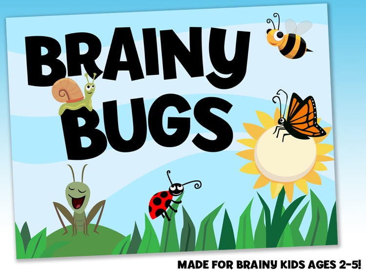 Brainy Bugs' Preschool Games for iPad