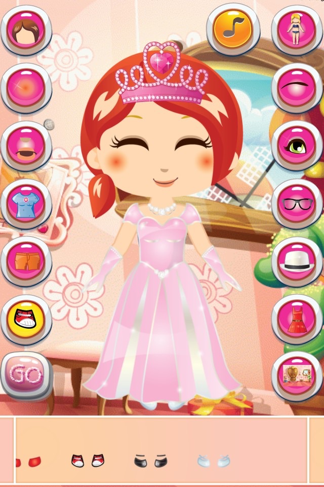 Tina Dress up Makeover Games: Beauty Princess! Fashion Free For Baby And Little Kids Girls screenshot 3
