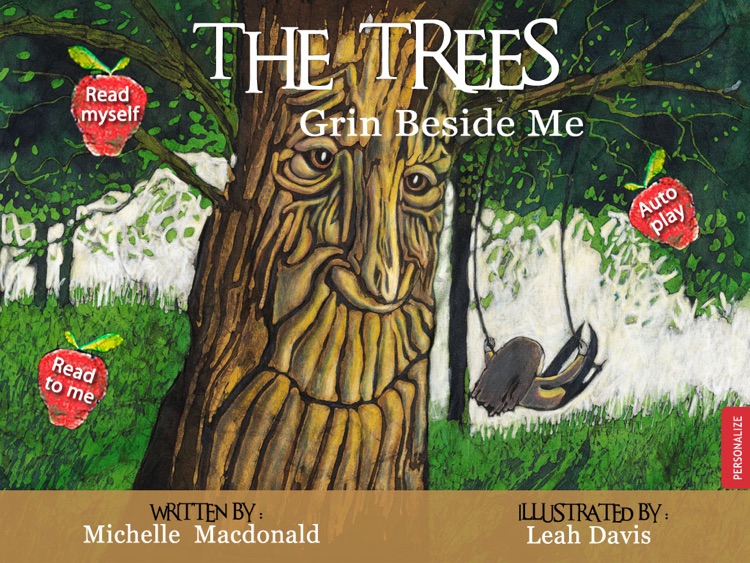 The Trees Grin Beside Me