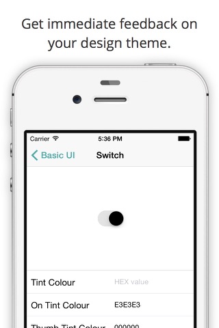 Basic UI screenshot 3
