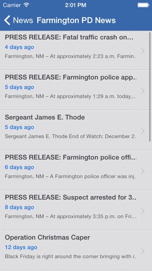 Farmington Police Department Mobile(圖5)-速報App