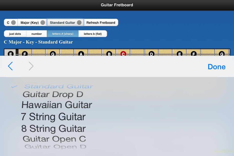 Guitar Scales I screenshot 4