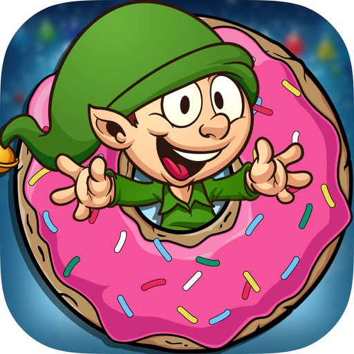 Christmas Elf Donut Defense iOS App