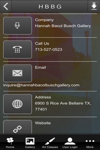 HBBG App screenshot 2