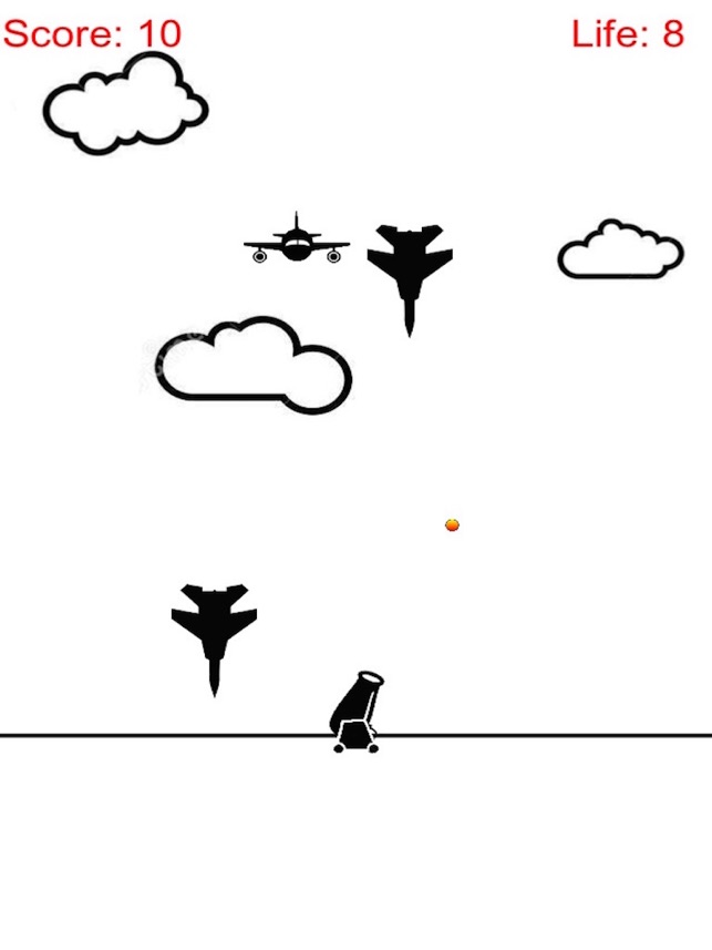 Attack and Defense Combat - Artillery Shoot Air Plane Free, game for IOS