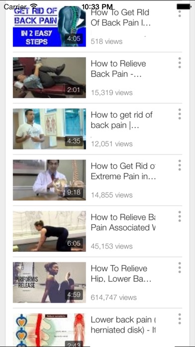 Back Pain Exercise - Learn How to Treat Lower Back Pain at Homeのおすすめ画像4