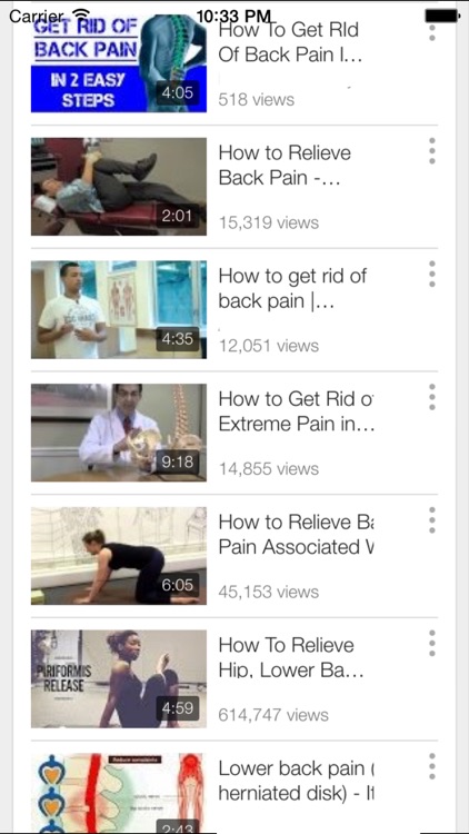 Back Pain Exercise - Learn How to Treat Lower Back Pain at Home screenshot-3