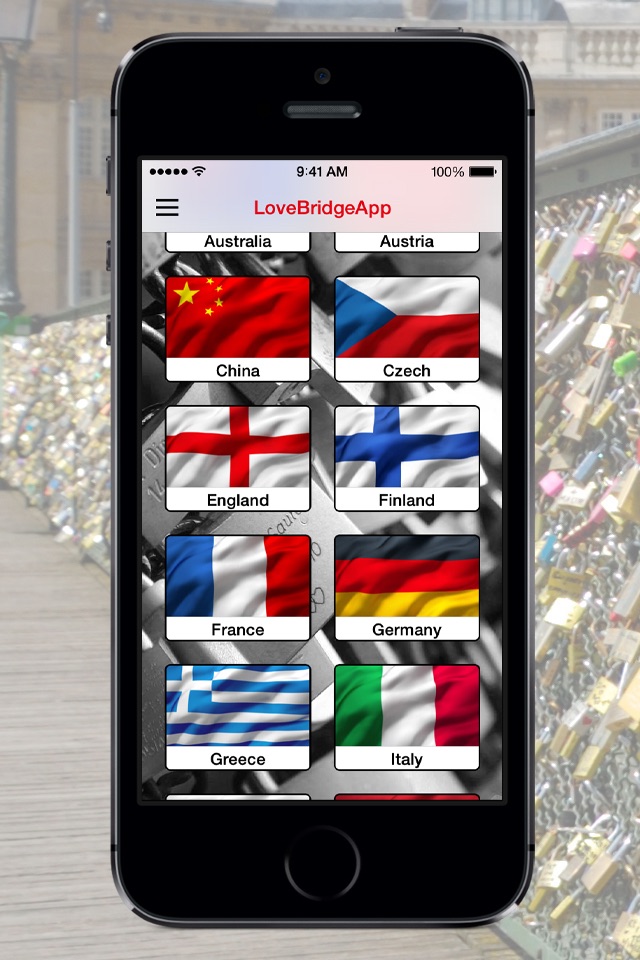 LoveBridge App - Love lock virtual screenshot 2