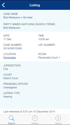 Search NSW Court Lists(圖3)-速報App