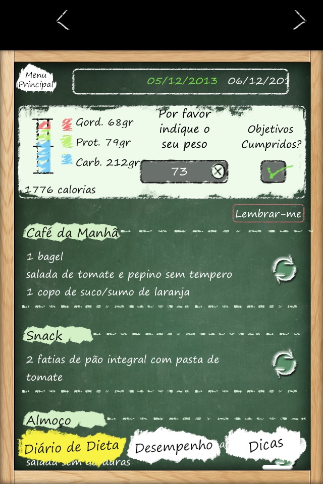 My Diet Diary screenshot 2