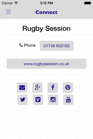 RugbySession screenshot 4