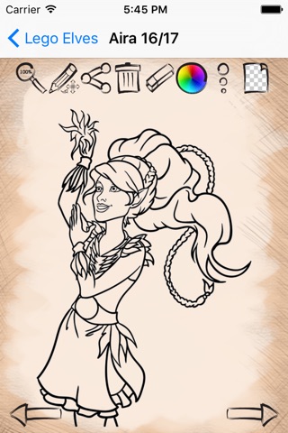 Draw And Paint Lego Elves Edition screenshot 4