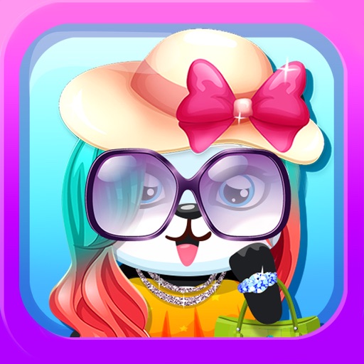 Baby Pet Vet & Dress Up Panda - Little Toy Bear Virtual Salon For Gummy Pop Girls and Kid Free