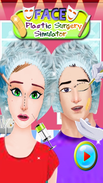 Face Plastic Surgery Simulator, lips nose eye cheek doctor(dr)