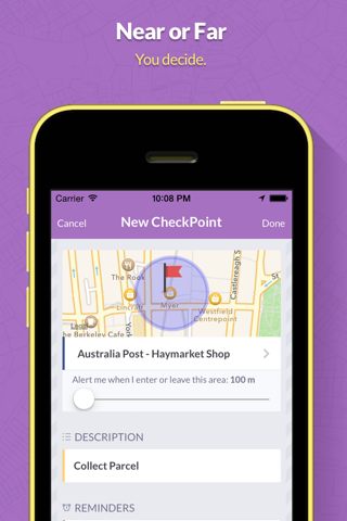 CheckPoint: Location-based Reminders screenshot 4