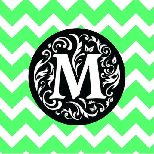 Pimp Your Monogram: Wallpaper & Backgrounds Maker