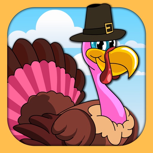 Turkey Run! - Make Them Amazing Chicken Action Jump & Run Today Icon