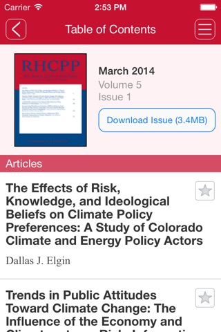 Risk, Hazards & Crisis in Public Policy screenshot 2