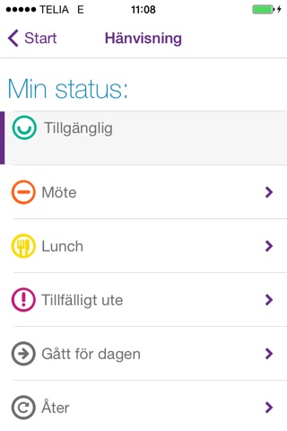 Telia Jobbmobil Växel screenshot 2