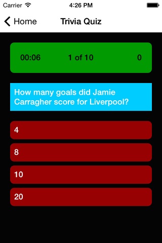 Liverpool FC Quiz screenshot 2