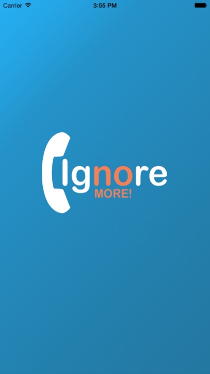 Ignore No More! - Parent App
