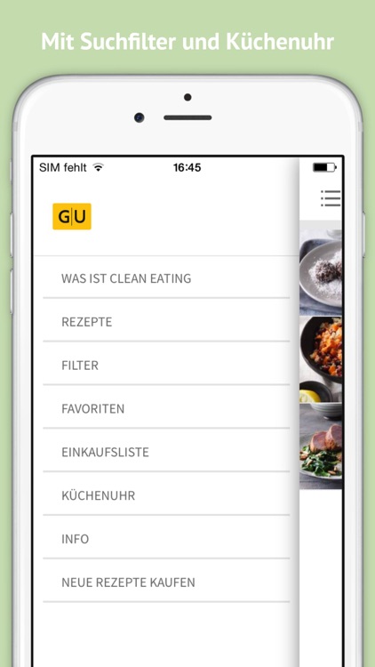 Clean Eating - Gesunde Rezepte mit unverfälschten Lebenmitteln und Superfoods screenshot-3